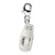 3-D Enameled Milk Jug Charm in Sterling Silver