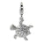 Amore La Vita Sterling Silver CZ Sea Turtle Charm hide-image