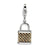 Amore La Vita Sterling Silver Gold-Plated 3-D Fishing Basket Charm hide-image