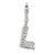 Amore La Vita Sterling Silver 3-D Polished Big Ben Charm hide-image