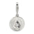 Miraculous Medal Charm in Sterling Silver