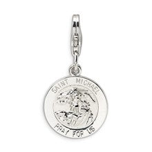 Amore La Vita Sterling Silver Saint Michael Medal Charm hide-image