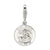 Amore La Vita Sterling Silver Saint Michael Medal Charm hide-image