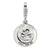 Saint Joseph Medal Charm in Sterling Silver