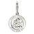 Saint Joseph Medal Charm in Sterling Silver