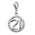 Amore La Vita Sterling Silver CZ 21 Charm hide-image