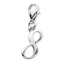 Amore La Vita Sterling Silver Number 8 Charm hide-image