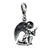 Amore La Vita Sterling Silver Antique Kneeling Angel Charm hide-image