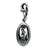 Amore La Vita Sterling Silver Antiqued BELIEVE Charm hide-image