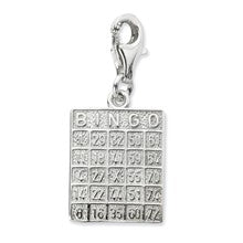 Amore La Vita Sterling Silver Bingo Card Charm hide-image