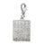 Amore La Vita Sterling Silver Bingo Card Charm hide-image