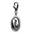 Amore La Vita Sterling Silver Antiqued MOM Charm hide-image