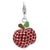 Amore La Vita Sterling Silver Enameled 3-D 2-Sided Apple Charm hide-image