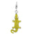 Amore La Vita Sterling Silver Enameled Alligator Charm hide-image