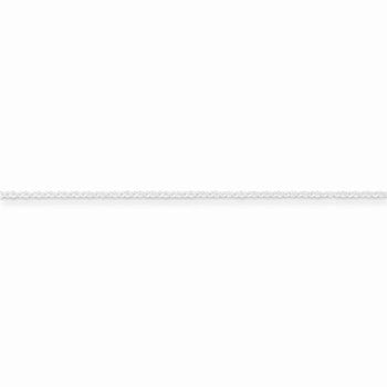 Amore La Vita Sterling Silver 1.25mm Cable Chain