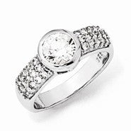 Sterling Silver CZ Ring