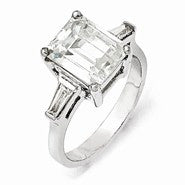 Sterling Silver CZ Ring