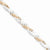 Sterling Silver Rose Vermeil Diamond-Cut Rope Chain