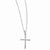 Sterling Silver Diamond Mystique Cross Necklace