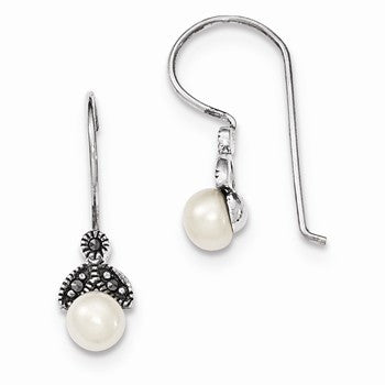 Sterling Silver Pearl Earrings