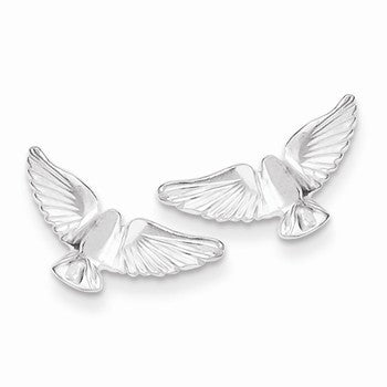 Sterling Silver Bird Mini Earrings