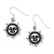 Sterling Silver Sun Earrings