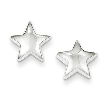 Sterling Silver Star Earrings