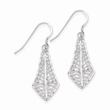 Sterling Silver Filigree Earrings