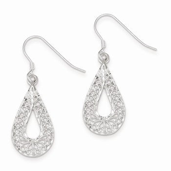 Sterling Silver Filigree Earrings