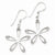 Sterling Silver CZ Fancy Earrings