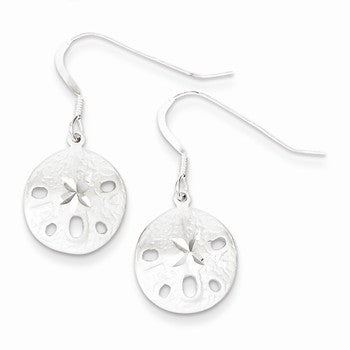 Sterling Silver S& Dollar Earrings