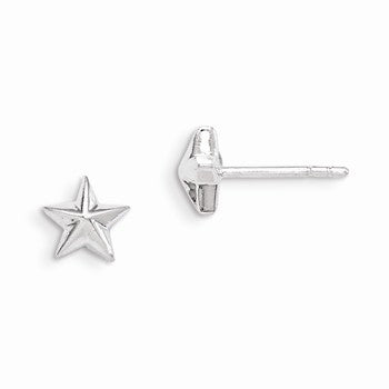 Sterling Silver Star Earrings