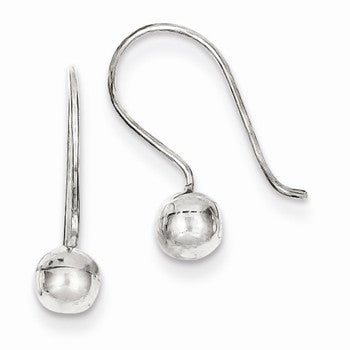 Sterling Silver 5mm Ball Earrings