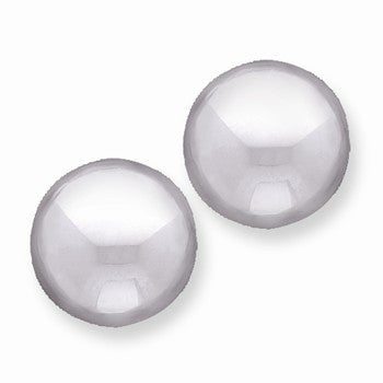 Sterling Silver Non-Pierced 18mm button Earrings
