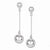 Sterling Silver 14mm Ball Earrings