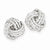 Sterling Silver Knot Post Earrings