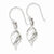 Sterling Silver Fancy Twist Earrings