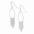 Sterling Silver Fringe Dangle Earrings