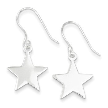 Sterling Silver Star Earrings