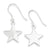 Sterling Silver Star Earrings