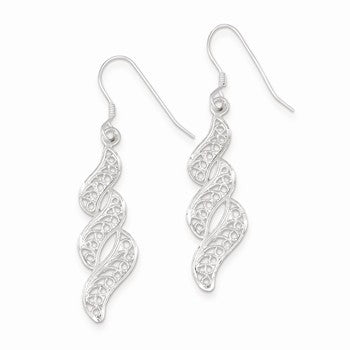 Sterling Silver Filigree Earrings