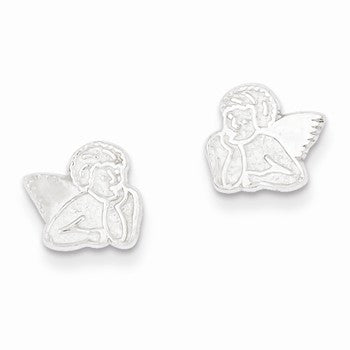 Sterling Silver Angel Mini Earrings