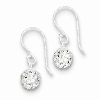 Sterling Silver w/ Stellux Crystal Earrings