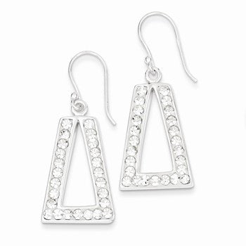 Sterling Silver w/ Stellux Crystal Earrings