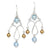 Sterling Silver Simulated Pearl Earrings