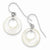 Sterling Silver Mother of Pearl Earrings