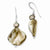 Sterling Silver Light Brown Mother of Pearl Freshwater CulturedPearl Earrings