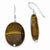 Sterling Silver Tigers Eye Dangle Earrings