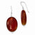 Sterling Silver Brown Sardonyx Dangle Earrings