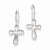 Sterling Silver Cross Earrings